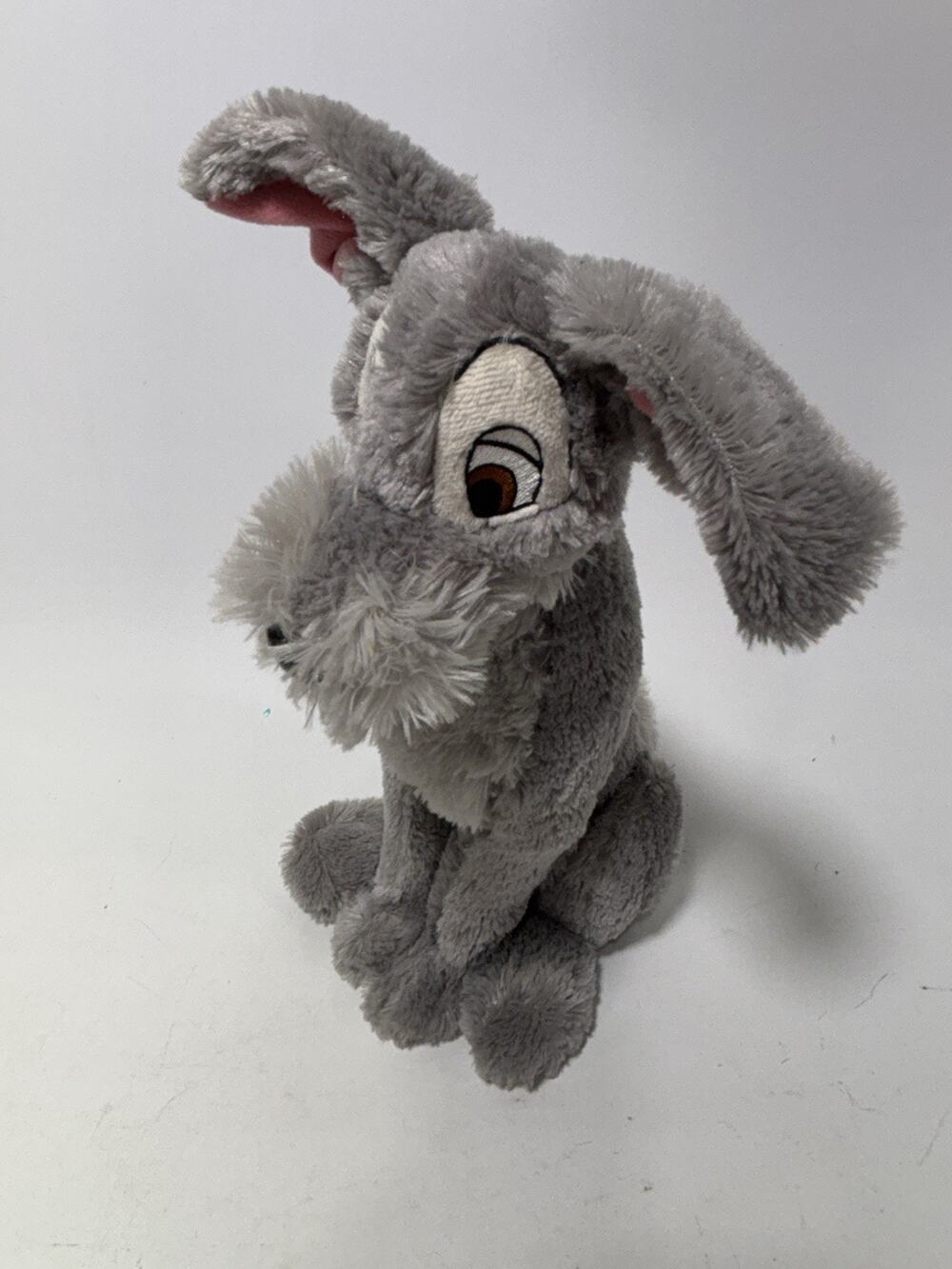 Disney Store Lady and the Tramp Dog 15" Gray Stuffed Plush - TRAMP